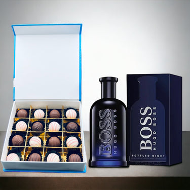 Boss Bottled Night, Assorted Truffle Chocolate Box, 16pcs